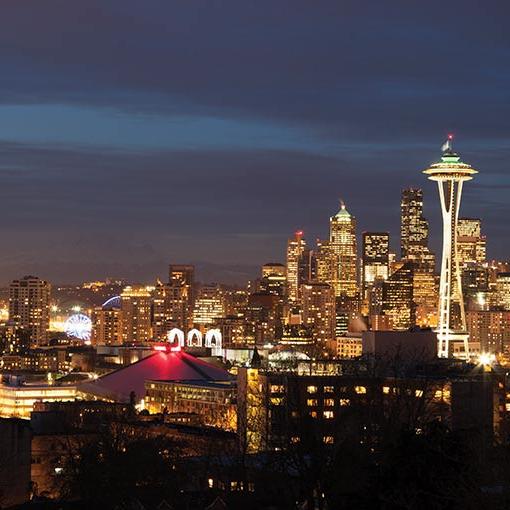 photo of西雅图skyline